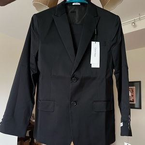 Size 14 regular as seen on tag Calvin Klein says might runs a tad bit small.